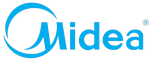 Логотип фирмы Midea в Долгопрудном